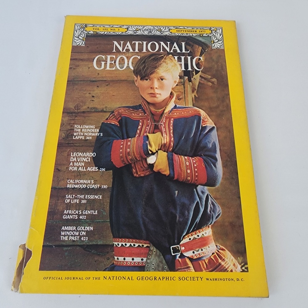 National Geographic Magazine September 1977 No Insert